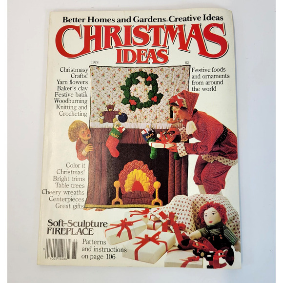 Better Homes & Gardens Other - Vintage Better Homes & Gardens Christmas Ideas 1978 Holiday Magazine Softcover